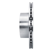 R1 Concepts R1 82-88 BMW 528E Front Right Drilled & Slotted Silver Brake Rotor