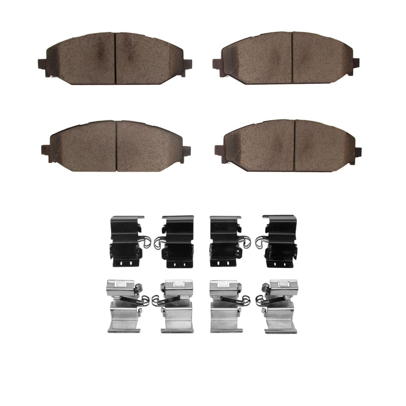R1 Concepts R1 19-25 Jeep Grand Wagoneer L Front Performance Off-Road/Tow Brake Brake Pads & Hardware Kit