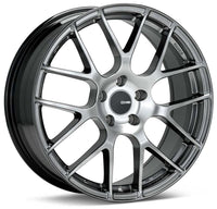 Enkei Raijin 18x8.5 50mm Offset 5x114.3 Bolt Pattern 72.6 Bore Diameter Hyper Silver Wheel