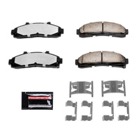 PowerStop Power Stop 95-01 Ford Explorer Front Z36 Truck & Tow Brake Pads w/Hardware