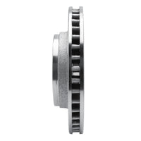 R1 Concepts R1 74-81 Dodge Ramcharger 4WD Front Left Drilled & Slotted Silver Brake Rotor