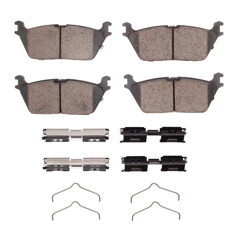 R1 Concepts R1 2019-2025 Jeep Grand Wagoneer Rear Performance Off-Road/Tow Brake Pads & Hardware Kit