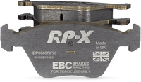 EBC Racing 13-15 Porsche 911 (991) GT3 3.8L (Cast Iron Rotor Only) RP-X Rear Brake Pads