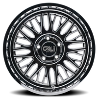 Cali Off-Road 9116 Vertex 24x14 / 6x135 BP / -76mm Offset / 87.1mm Hub Chrome Wheel