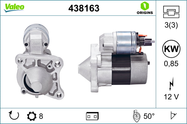 VALEO VAL438163 Starter