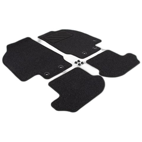 GENUINE FORD 1229783 KA FRONT & REAR CARPET CAR FLOOR MATS BLACK 2003-2008