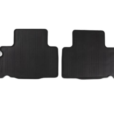 GENUINE FORD 1423848 GALAXY & S-MAX RUBBER FLOOR MATS REAR, BLACK, FOR SECOND SEAT ROW