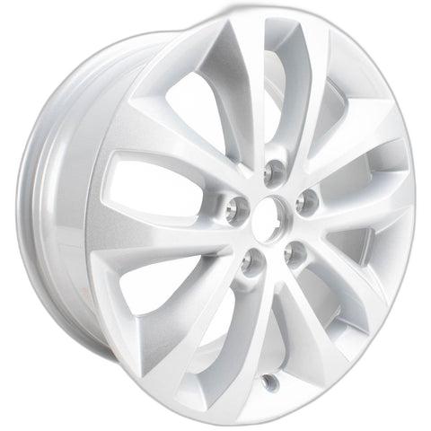 GENUINE FORD 1552488 KUGA ALLOY WHEEL 17" 5 X 2-SPOKE DESIGN, SILVER