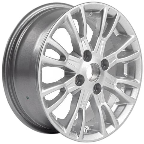GENUINE FORD 2155083 B-MAX ALLOY WHEEL 15" 8 X 2-SPOKE DESIGN, SPARKLE SILVER