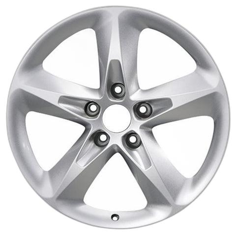 GENUINE FORD 2237321 x4 SET OF 4 FOCUS ALLOY WHEEL 16" 5-SPOKE DESIGN, SILVER 01/2008 - 12/2010