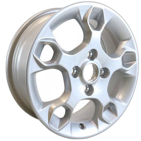 GENUINE FORD 2237349 FIESTA ALLOY WHEEL 15" 5-SPOKE Y DESIGN, SILVER, 2008 - 2012