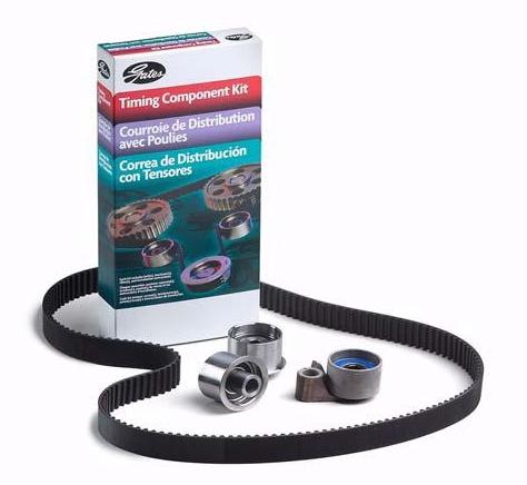 Gates 91-96 Dodge Stealth / 91-99 Mitsubishi 3000GT Timing Belt Component Kit w/ Water Pump