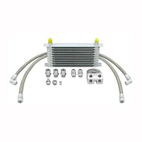 Mishimoto 15 Subaru STI Thermostatic Oil Cooler Kit - Silver