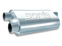 Borla Universal Pro-XS 3in Inlet//Outlet Offset/Offset 14x9 1/2 x 4 Muffler