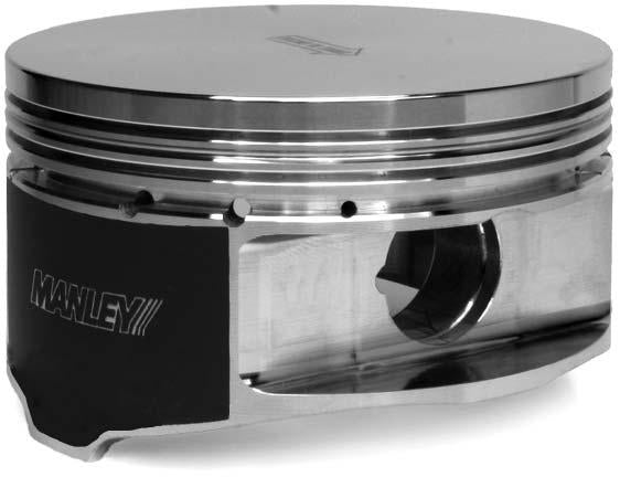 Manley Performance Manley Small Block Chevrolet LS Series 4.005in Bore 4in Stroke 4cc Flat Top Piston Set