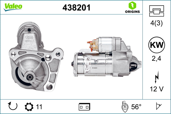 VALEO VAL438201 Starter
