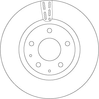 TRW MOTO DF6575 Brake Disc