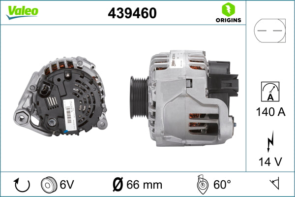 VALEO VAL439460 Alternator