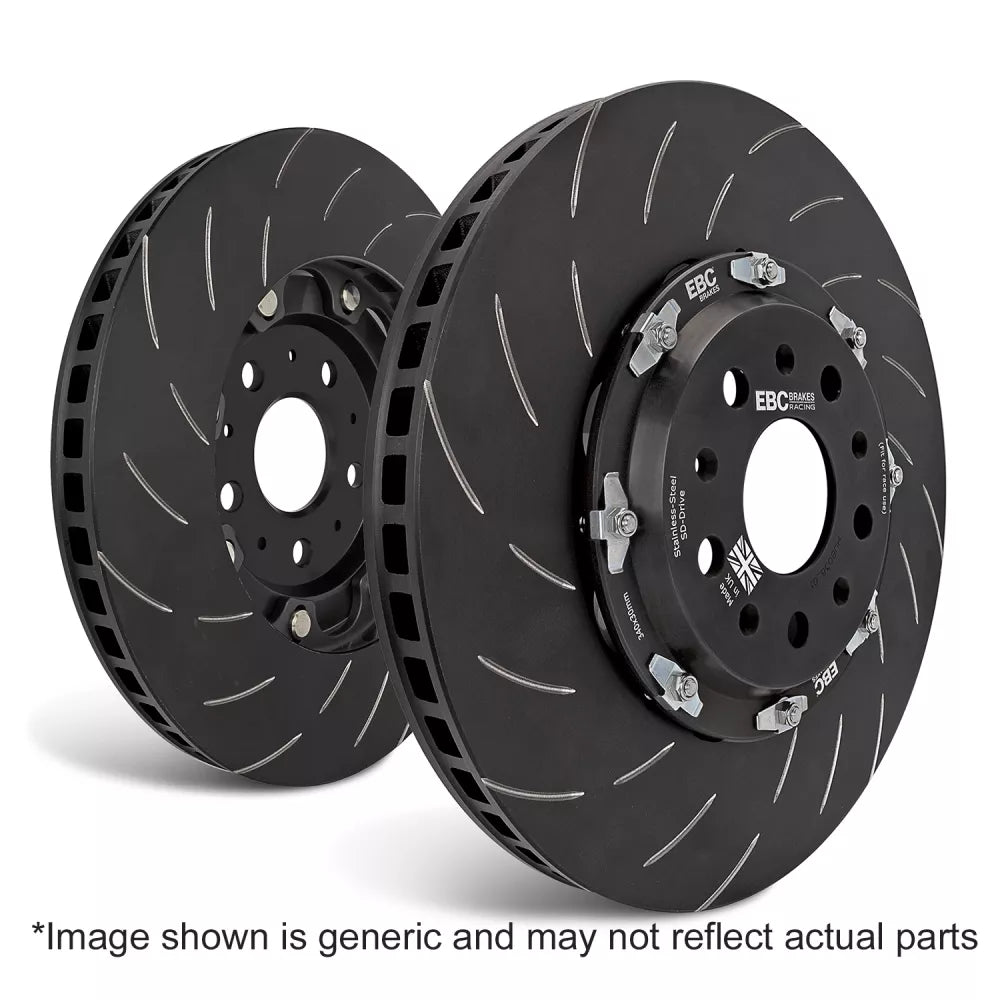 EBC BMW F80 F82 F87 Racing Floating Front Brake Discs - Brembo Caliper (Inc. M2, M3, M4 & M4 CS)