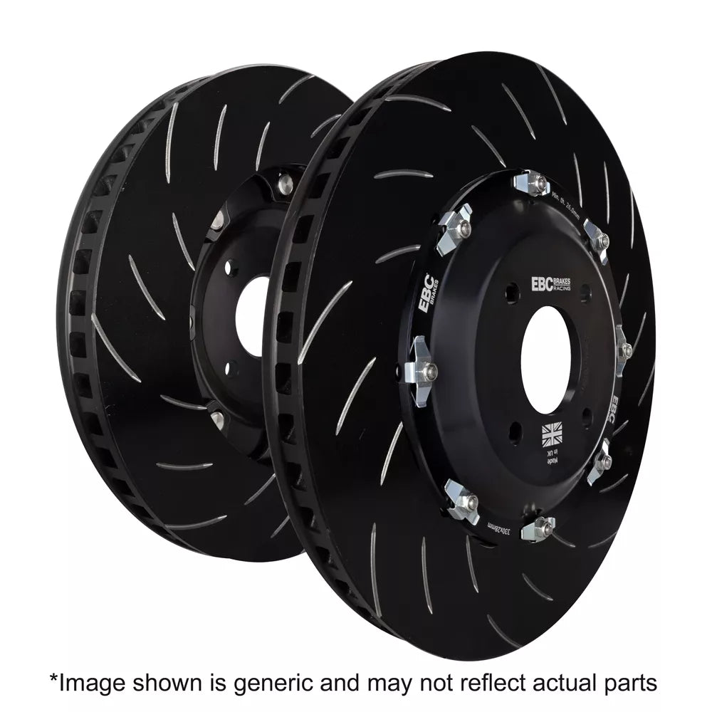 EBC SG2F038 Audi 8V TT RS 2-Piece Floating Brake Disc Rotors (Pair) 370x34mm - EBC BRAKES