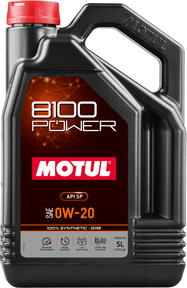 Motul 111799 8100 Power 0W-20 5L
