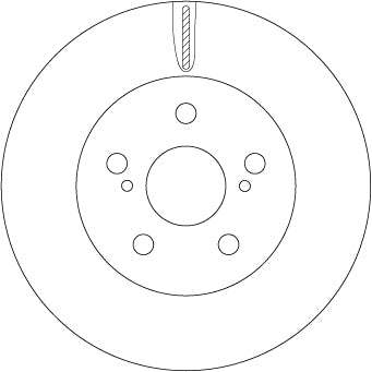 TRW MOTO DF6734 Brake Disc