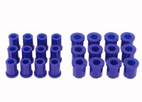 SuperPro KIT023K SuperPro"¯ Toyota Land Cruiser 40/45/47 Series Front & Rear Leaf Spring Bushing Kit 24 Bushes