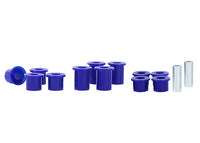 SuperPro KIT141K Nissan Navara D40 Rear Leaf Spring - Rear Eye and Shackle Bushing Kit
