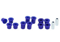 SuperPro KIT141K Nissan Navara D40 Rear Leaf Spring - Rear Eye and Shackle Bushing Kit
