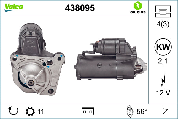 VALEO VAL438095 Starter