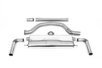MillTek SSXVW621 VW Golf 80mm OPF/GPF Back System with Carbon Jet-115 Trims - EC Approved