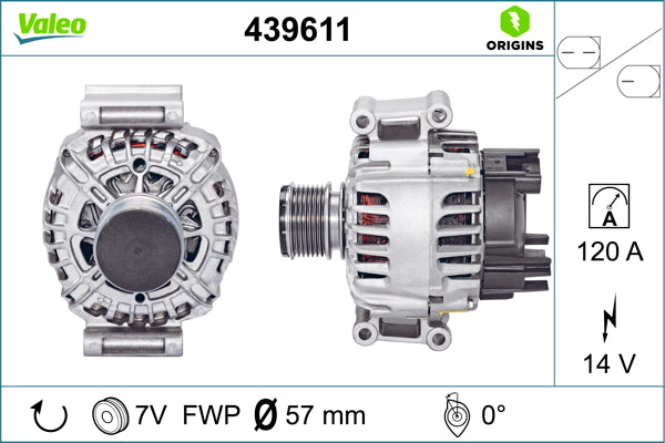 VALEO VAL439611 Alternator