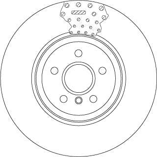 TRW MOTO DF6605S Brake Disc