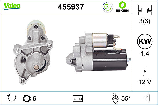 VALEO VAL455937 Starter