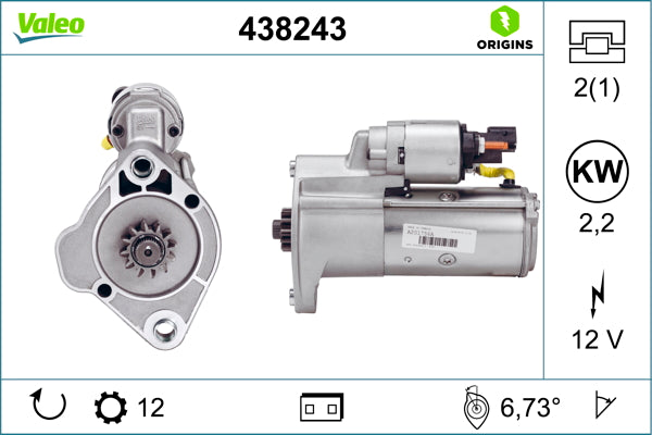 VALEO VAL438243 Starter