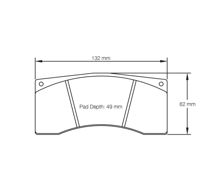 Pagid S1595T01B01 Brake Pad S1595 RST 1 (bedded)