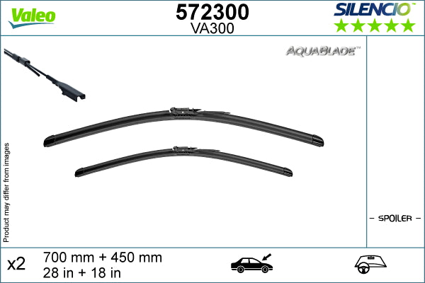 VALEO VAL572300 Wiper Blade