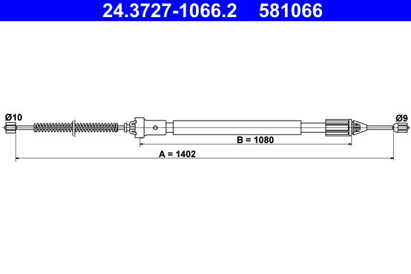 BOSCH 1987482330 Parking Brake Cable Pull