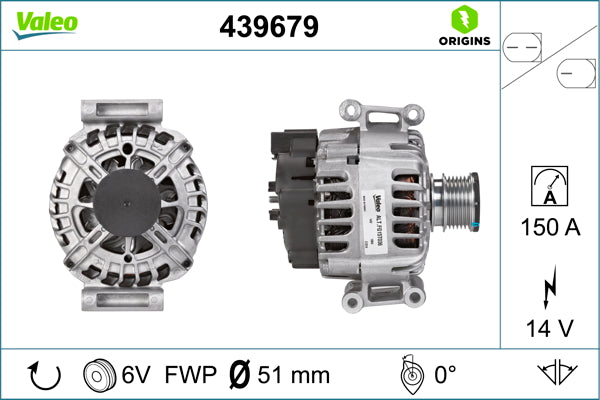 VALEO VAL439679 Alternator