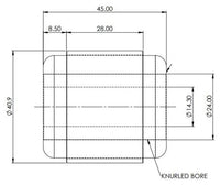 SuperPro SPF5229K Rear Upper Control Arm Inner - Outer