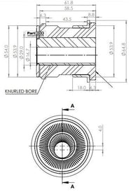 SuperPro SPF5495XK Control Arm Upper-Inner Bush Kit - Offset