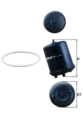 Mahle OZ9D - Oil Filter