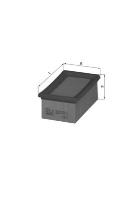 Mahle LX820 - Air Filter