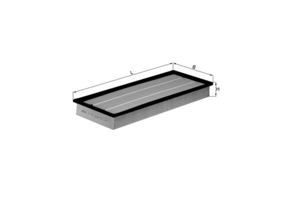 Mahle LX1151 - Filter, cabin air