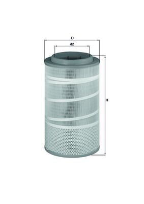 Mahle LX1457 - Air Filter