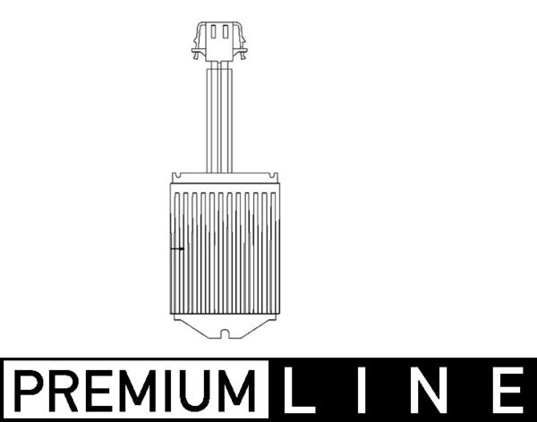 Mahle ABR38000P - Regulator, interior blower