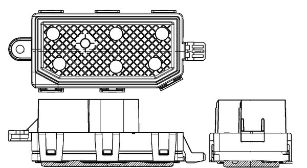 Mahle ABR77000P - Regulator, interior blower