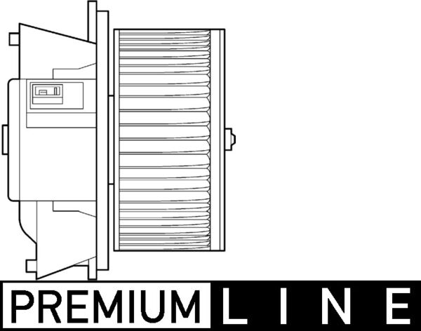Mahle AB107000P - Interior Blower