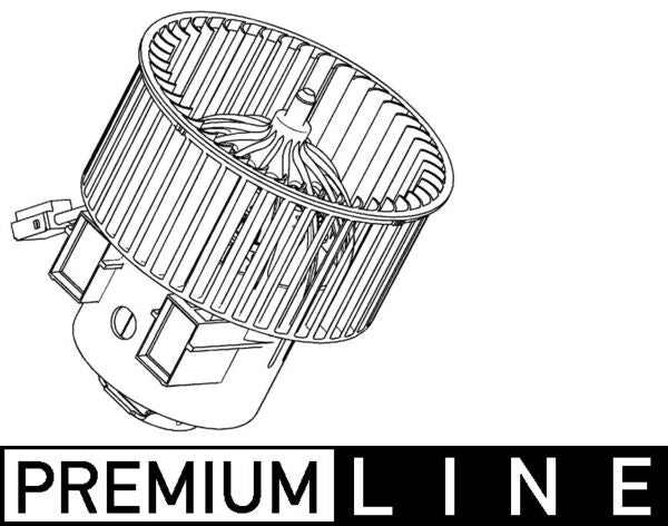 Mahle AB116000P - Interior Blower