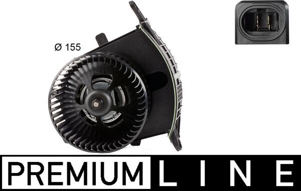 Mahle AB167000P - Interior Blower
